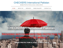 Tablet Screenshot of checkers.com.pk